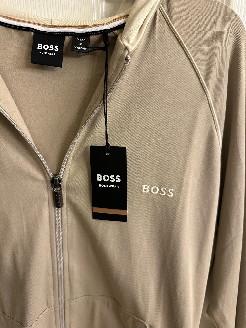 Men’s Hugo Boss Hooded Jacket NWT-Medium